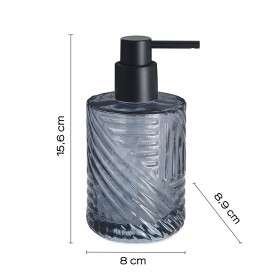 Gedy Dosasapone in Vetro Blu Linea Corinne