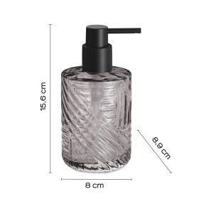 Gedy Dosasapone in Vetro Transparente Linea Corinne