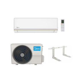 Midea Climatizzatore Monosplit Inverter serie Flexi 12000 btu MSAGBU-12HRFN8-QRD1GW R-32 Classe A++ con Staffa