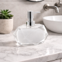 Gedy Dosasapone in Resina Bianco Linea Chanelle