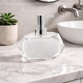 Gedy Dosasapone in Resina Bianco Linea Chanelle