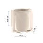 Gedy Portaspazzolini Resina Linea Chanelle.it | Megaclima.it