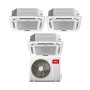 TCL Climatizzatore Inverter Trial Split a Cassetta 12+12+18 con MT3240 Wi-Fi R-32 Classe A++