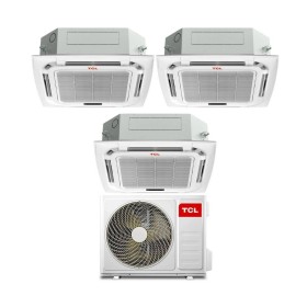 TCL Climatizzatore Inverter Trial Split a Cassetta 18+18+18 con MT4250 Wi-Fi R-32 Classe A++
