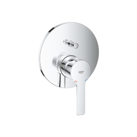 Grohe Lineare Miscelatore Monocomando a 2 Vie con Deviatore Cromo - 24064001
