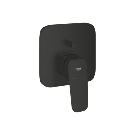 Grohe Cubeo Miscelatore Rubinetto Monocomando con Installazione a Incasso Nero Opaco - 1017782430