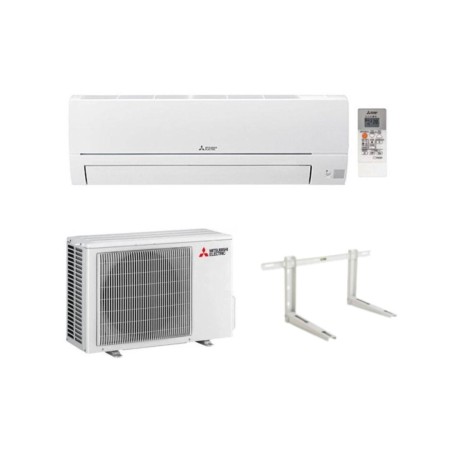 Mitsubishi Climatizzatore Monosplit Linea Smart MSZ-HR25VF 9000 btu Inverter R-32 Wi-Fi Optional Classe A++ con Staffe