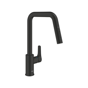 Grohe Eurosmart Miscelatore Monocomando Per Lavello Nero Opaco - 306192430