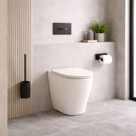 Azzurra Ceramica WC a Terra Easy Clean Collezione Comoda cm 54 Ceramica Cotone