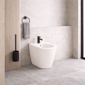 Azzurra Ceramica Bidet da Terra Collezione Comoda cm 54 Ceramica Cotone