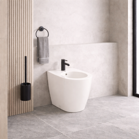 Azzurra Ceramica Bidet da Terra Collezione Comoda cm 54 Ceramica Cotone