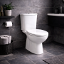 RAK Ceramics Vaso Monoblocco Karla con Scarico a Muro Colore Bianco