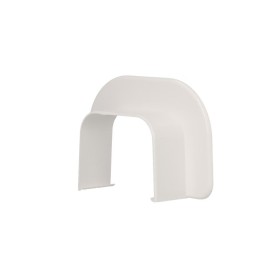 Flangia a Parete in PVC Bianco 65x50 mm