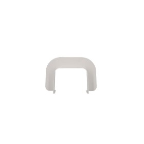 Flangia a Parete in PVC Bianco 80x60 mm