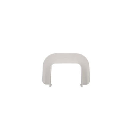 Flangia a Parete PVC Bianco 80x60 per Canaline | Megaclima.it