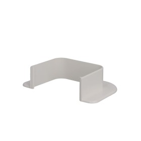 Flangia a Parete in PVC Bianco 90x65 mm