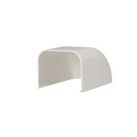 Tappo Terminale in Polipropilene Bianco 90x65 mm