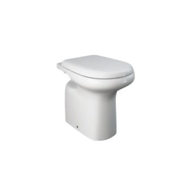 RAK Ceramics Vaso WC a Pavimento Orient Colore Bianco con Sedile Incluso