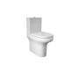 RAK Ceramics Vaso WC Monoblocco Rimless Compact Bianco con Sedile Incluso | Megaclima.it