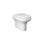 RAK Ceramics Coppia Sanitari WC e Bidet Filomuro Compact Bianco con Sedile | Megaclima.it