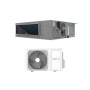Hec by Haier Climatizzatore Monosplit Canalizzato MP Freematch 24000 btu HD24MFAHRA+1H18KEAFRA Wi-Fi Inverter R-32 Clas
