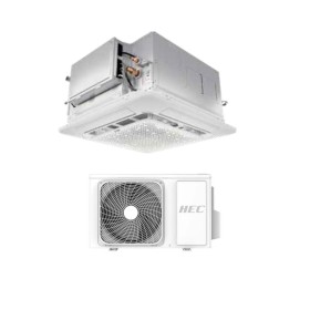 Hec by Haier Climatizzatore Monosplit a Cassetta 620 Freematch 12000 BTU HB12MBAHRA+1H12MEAFRA Wi-Fi Inverter R-32 Classe A++