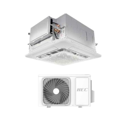 Hec by Haier Climatizzatore Monosplit a Cassetta 620 Freematch 18000 BTU HB18MBAHRA+1H18KEAFRA Wi-Fi Inverter R-32 Classe A++