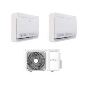 copia di Hec by Haier Climatizzatore Dual Split Console Freematch 12+18 BTU con 2H24WEAFRA Wi-Fi Inverter R-32 Classe A++