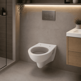 Geberit Vaso WC Sospeso Linea Colibrì Colore Bianco