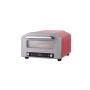 Forno Pizza Multifunzione Rosso Air-fryer Con Pietra Refrattaria e Griglia Funzione Grill 1700w 17 Litri