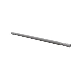 Bonomini Tubo Flessibile ed Estensibile da 1 m a 2,20 m in PP Colore Grigio - 3120FX20B2