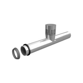 Bonomini Canotto Cromato Airpipe Valvola Di Immissione Aria Ø 32x250 mm - 0720AB32B7