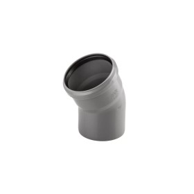 Curva per Scarico ad Innesto WC Angolo 30° DN 125 Ed Tech in Polipropilene - 241313D