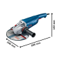 Bosch Set Smerigliatrici GWS 22-230 J + 2x GWS 750 | Megaclima.it