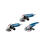 Bosch Set di 3 Utensili Smerigliatrici Angolari GWS 22-230 J + 2x GWS 750