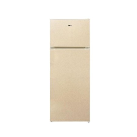 Akai Frigorifero 2 Porte 210 Litri Crema Classe E AKFR255CR-S