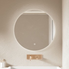 Oceano Specchio Tondo Retroilluminato Led 80x80x cm IP44 IP65 - CL8080B