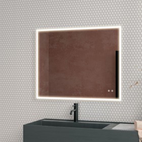 Oceano Specchio Rettangolare Retroilluminato Led 100x70 cm IP44 IP65 - RLT1070F