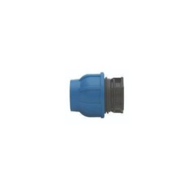 Irritec Tappo Connecto Plus Ø 16 mm Blu - IQ9212000U160