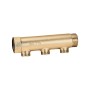 CALEFFI Collettore Coibentato 1"1/2 a 3 Vie Interasse 80 mm Per Riscaldamento e Refrigerazione