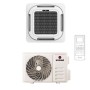 Kosami Climatizzatore Monosplit Cassetta 90x90 Inverter R32 24000 BTU 7.0kW WiFi con Comando e Pompa Condensa