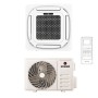 Kosami Climatizzatore Monosplit Cassetta 60x60 Inverter R32 12000 BTU WiFi Comando Pompa e Griglia Inclusa