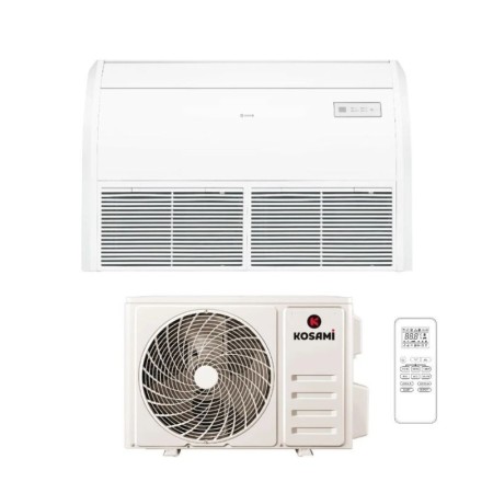 Kosami Climatizzatore Monosplit Soffitto-Pavimento R32 WiFi UI + UE 24000 BTU con Telecomando Incluso