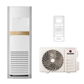 Kosami Climatizzatore Monosplit a Colonna Trifase Inverter R32 48000 BTU 14.1kW WiFi con Telecomando Incluso
