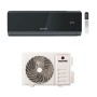 Kosami Climatizzatore Monosplit Parete Paros Nero Inverter R32 12000 BTU 3.4kW Wi-Fi A++ con Telecomando Incluso