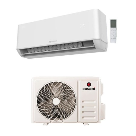 Kosami Climatizzatore Monosplit Parete Mikro Inverter R32 12000 BTU 3.5kW Wi-Fi A++ con Alette Microforate