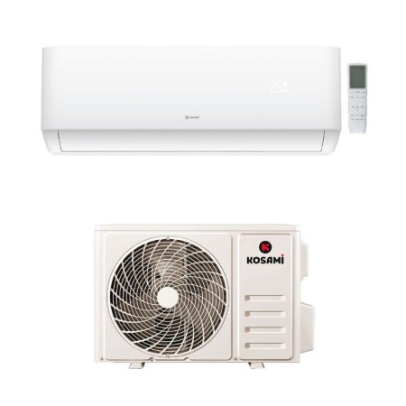 Kosami Climatizzatore Monosplit Parete Bora Bianco Opaco Inverter R32 12000 BTU 3.5kW WiFi Classe A++ Telecomando Incluso