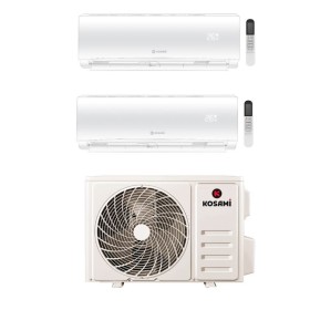 Kosami Climatizzatore Dual Split Paros 12000+12000 BTU con Paros Multi 42-5 Inverter R32 WiFi Classe A++