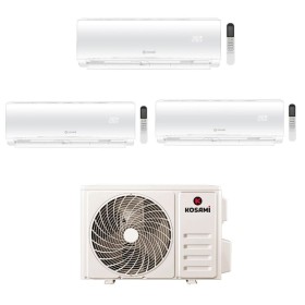 Kosami Climatizzatore Trial Split Paros 12+12+12 BTU con Paros Multi 21-3 Inverter R32 WiFi Classe A++