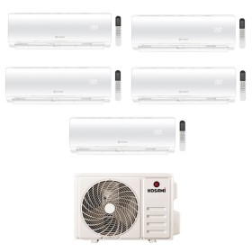 Kosami Climatizzatore Penta Split Paros 9+9+9+12+12 BTU con Paros Multi 42-5 Inverter R32 WiFi Classe A++